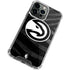NBA Atlanta Hawks Black Animal Print iPhone 15 Pro Clear Case